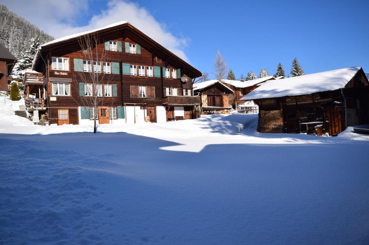 Chalet Bim Chilchli Мюррен Экстерьер фото