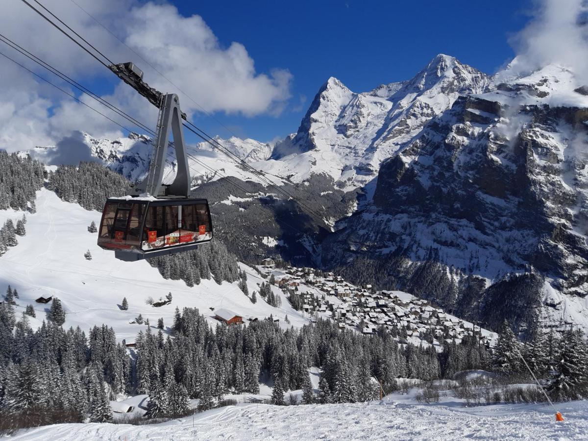 Chalet Bim Chilchli Мюррен Экстерьер фото